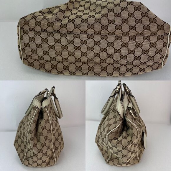 Gucci Sukey Guccissima GG Canvas Medium Hobo Shoulder Bag - Picture 4 of 12